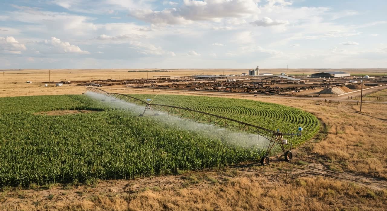 Illustration for the article “Mistakes to Avoid Regarding the Ogallala Aquifer and Cattle”