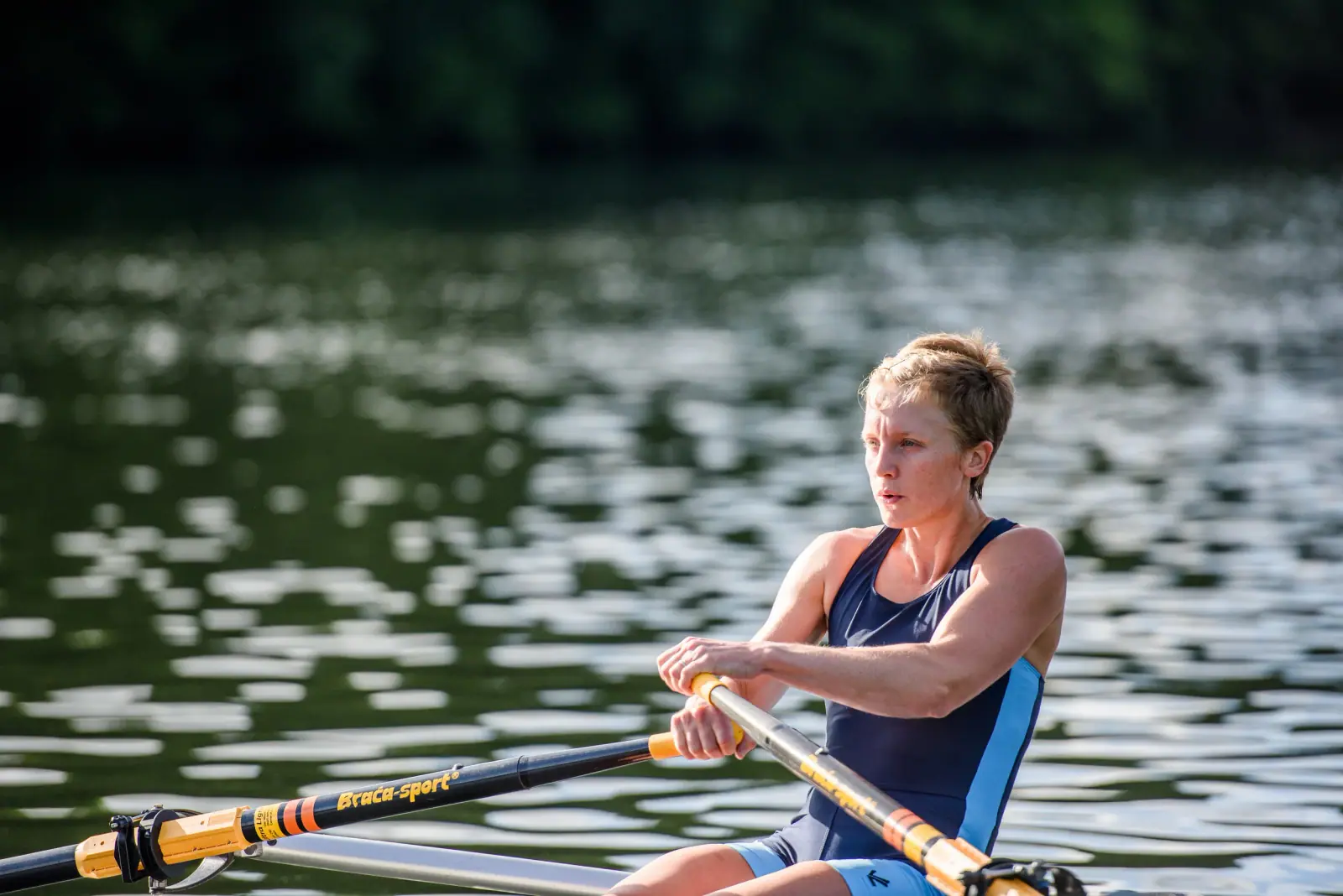 Michaela Copenhaver, vegan rower