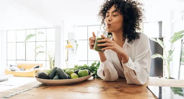 A vibrant plant-based meal