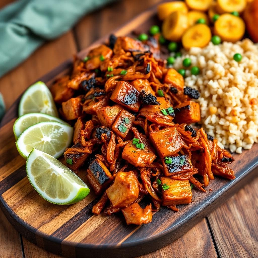 Jerk Jackfruit · Jamaica